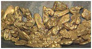 Picture of smelted gold