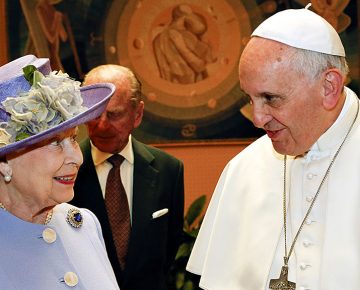 Queen Meets Pope Francis