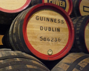 Guiness barrel