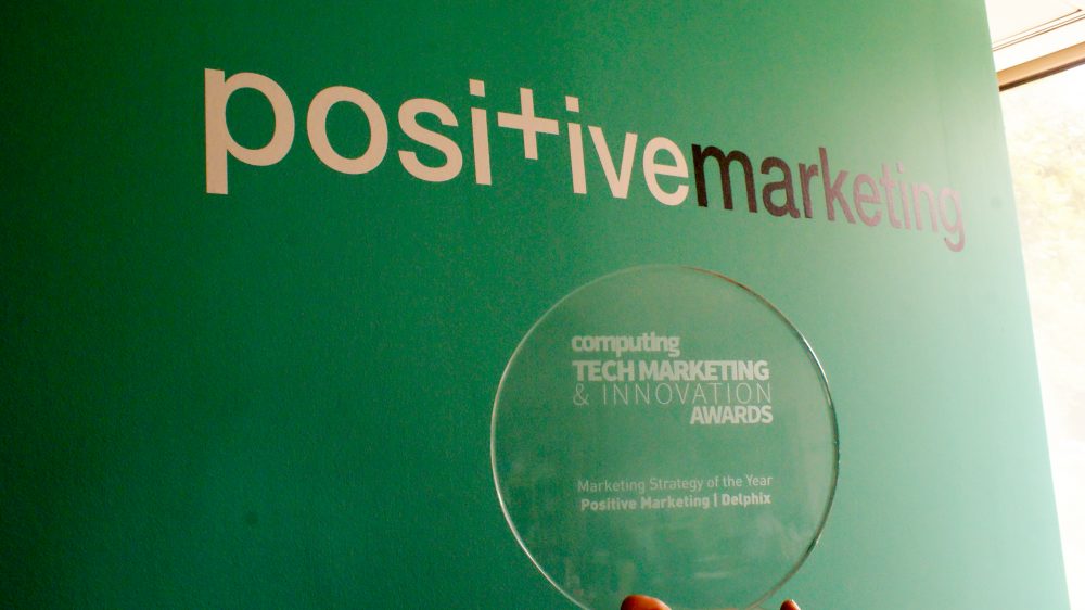 An image of the Positive award for Marketing Strategy of the Year