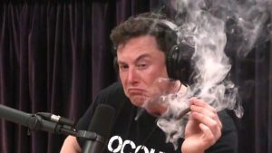 musk smoking a joint tech ceo