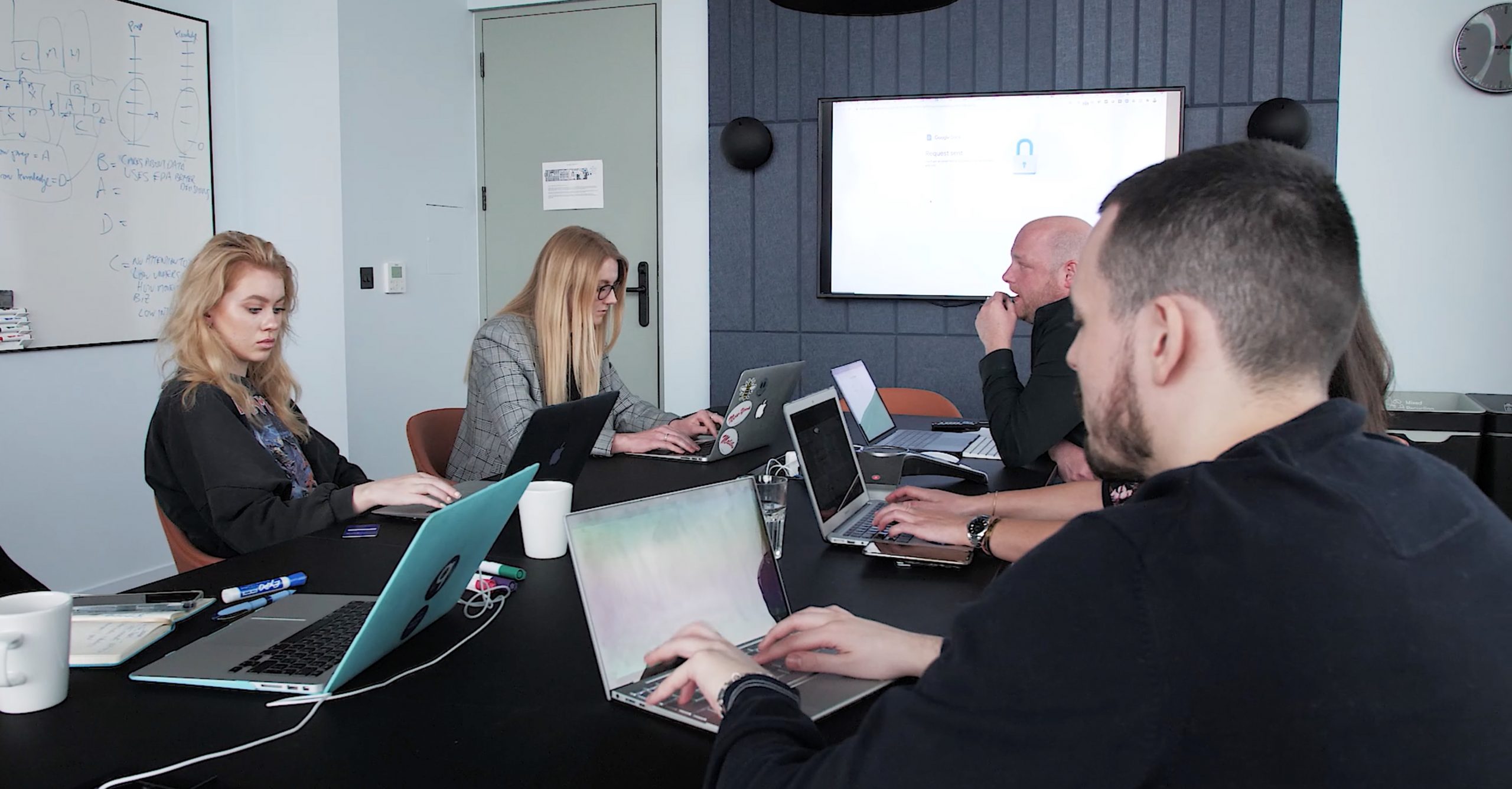 people in meeting room